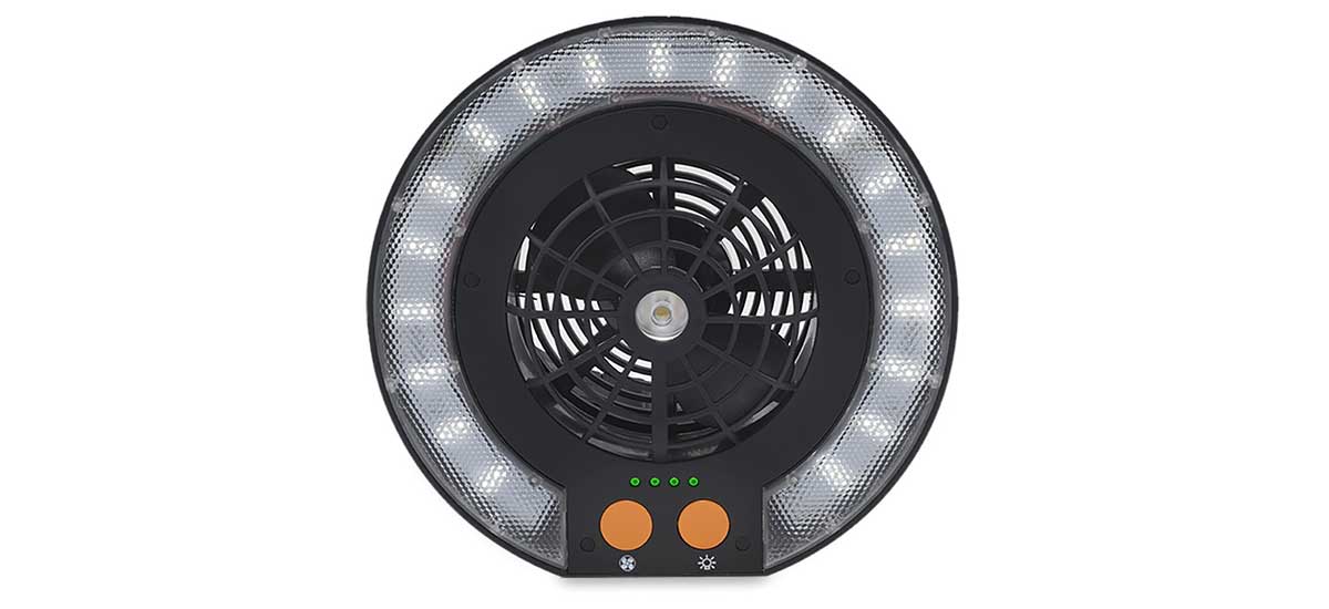 Oztent LED Fan Light - Best camping fan